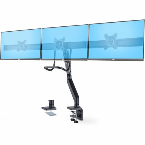 StarTech.com Crossbar Triple Monitor Desk Mount Fo