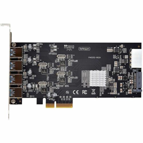 StarTech.com 4-Port USB PCIe Card, USB 3.2 5Gbps, PCI Express Expansion
