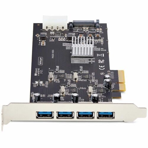 StarTech.com 4-Port USB PCIe Card, USB 3.2 5Gbps, PCI Express Expansion