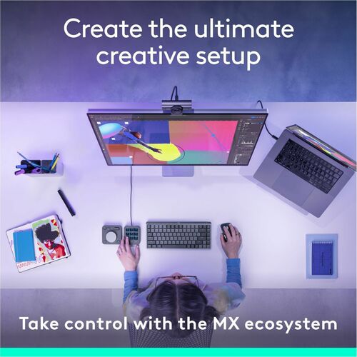 CONSOLE CRÉATIVE LOGITECH MX GRAPHITE MULTI 4