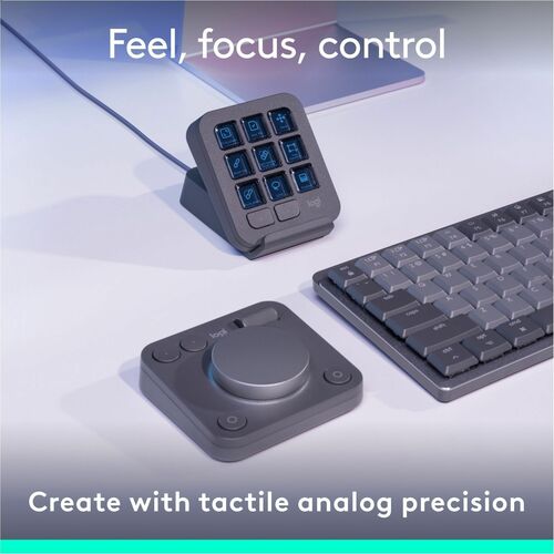 CONSOLE CRÉATIVE LOGITECH MX GRAPHITE MULTI 4