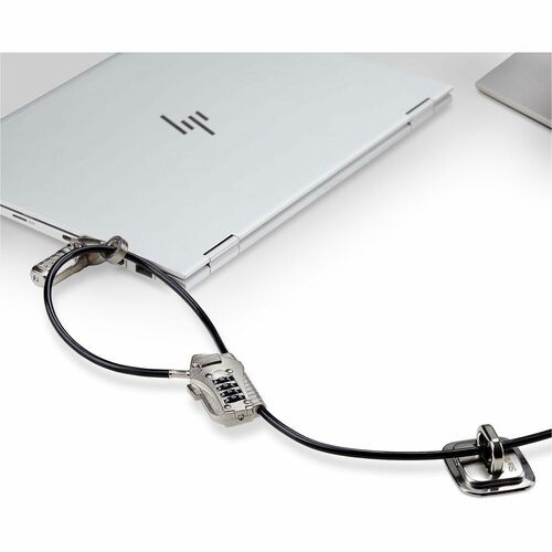 Kit de bloqueo para portátiles/computadoras de escritorio y periféricos StarTech.com, cable de acero de 3 m (9,8 pies), antirrobo