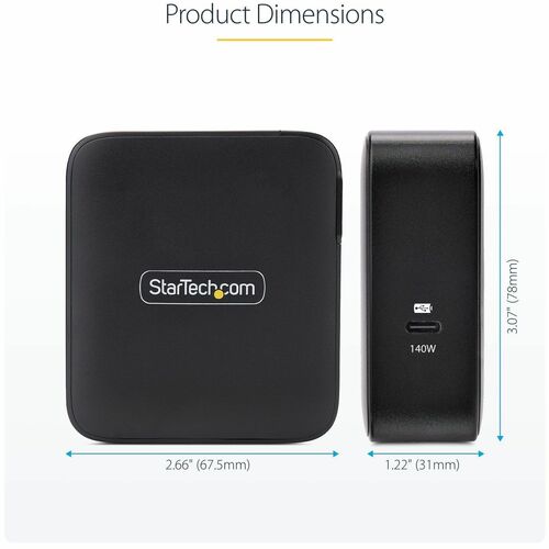 Chargeur mural USB-C StarTech.com 140 W