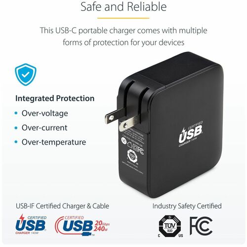 Chargeur mural USB-C StarTech.com 140 W