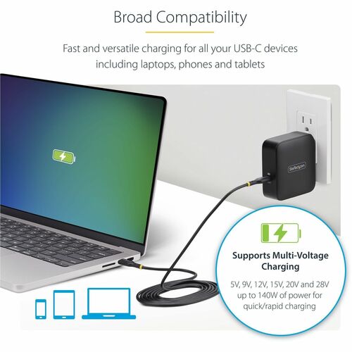 Chargeur mural USB-C StarTech.com 140 W