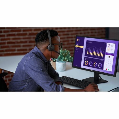 Monitor LED Dell E2425H de 24" Full HD - 16:9 - 23,8" visibles