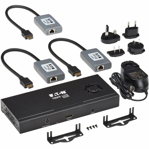 KIT DIVISOR/EXTENSOR MULTIMONITOR DE 3 PUERTOS DISPLAYPORT A HDMI