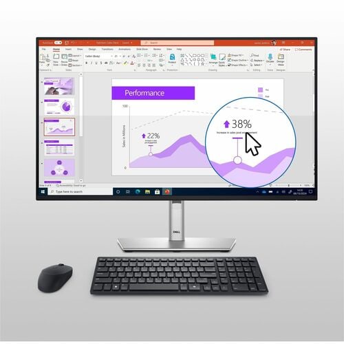 TECLADO Y RATÓN SILENCIOSO DELL KM555 - FRANCÉS CANADIENSE