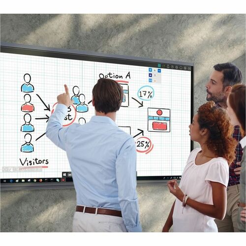 Écran d'affichage numérique ViewSonic CDE105UW - 105" - In