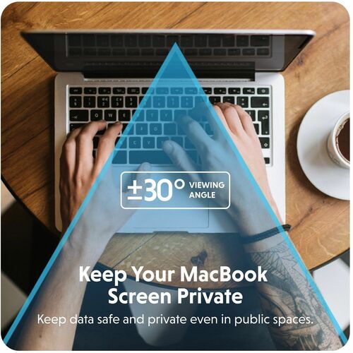 Pantalla de privacidad magnética HyperShield para MacBook Air