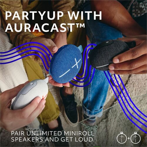 Ultimate Ears MINIROLL Portable Bluetooth Speaker