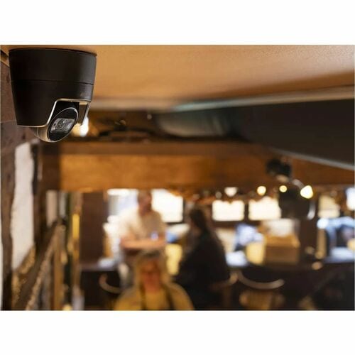 AXIS M3128-LVE 8 Megapixel Indoor/Outdoor 4K Network Camera - Color - Dome - Bla
