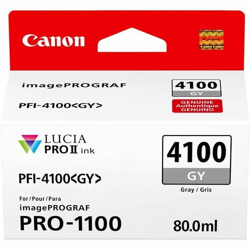 Cartouche d'encre jet d'encre d'origine Canon Lucia PRO II PFI-4100 -