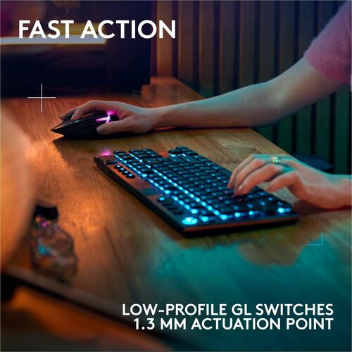 LOGITECH G915X TKL TÁCTIL NEGRO MULTI 4