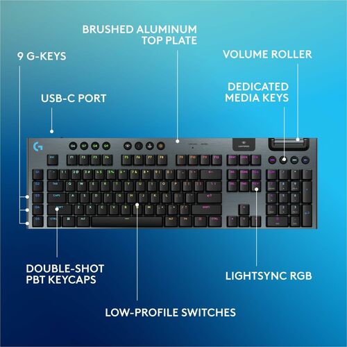 LOGITECH G915X LINEAR NOIR