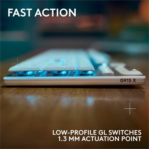 LOGITECH G915X TACTILE BLANC MULTI 4