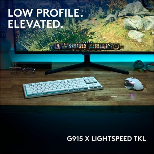 LOGITECH G915X TKL TÁCTIL BLANCO MULTI 4