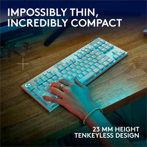 LOGITECH G915X TKL TÁCTIL BLANCO MULTI 4