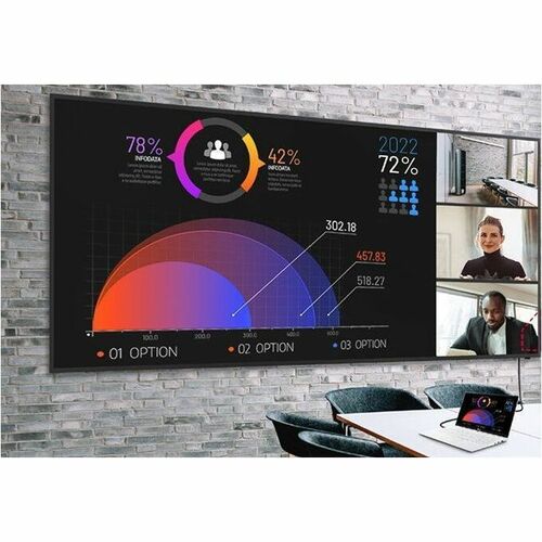 Écran d'affichage numérique LG Stretch 105BM5P-B - 105" (2667 mm) LCD