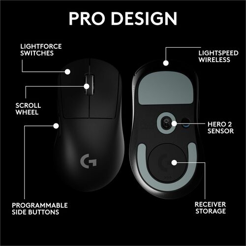 LOGITECH PRO X SUPERLIGHT 2 DEX BLACK MULTI 4