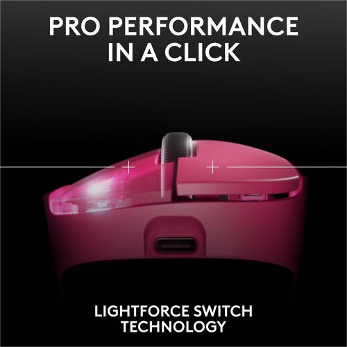 LOGITECH PRO X SUPERLIGHT 2 DEX MAGENTA MULTI 4