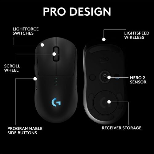 LOGITECH PRO 2 LIGHTSPEED NEGRO