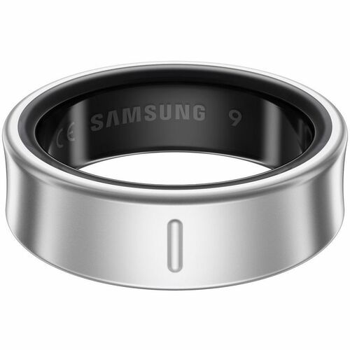 Anillo Samsung Galaxy, talla 11, color titanio plateado