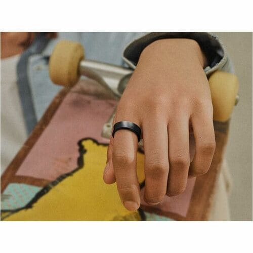 Bague Samsung Galaxy, taille 8, titane noir