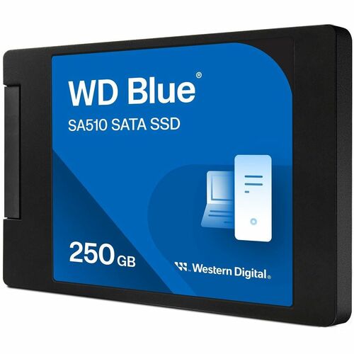 SSD SATA 2.5 AZUL de 250 GB.