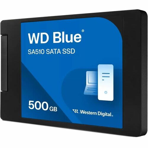 SSD SATA 2.5 AZUL de 500 GB.