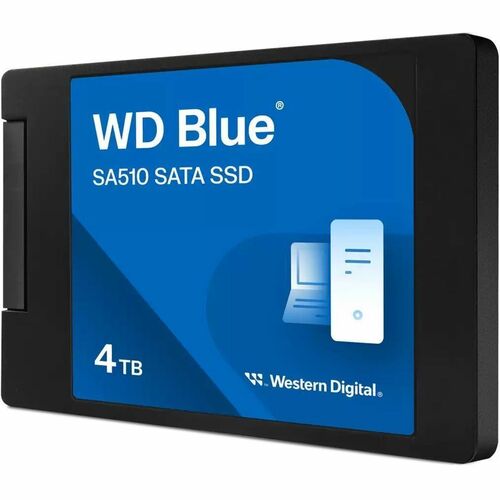 SSD interno SATA III WD BLUE SA510 de 4 TB, 6 GB/s, 2,5/7 mm, hasta 560 MB