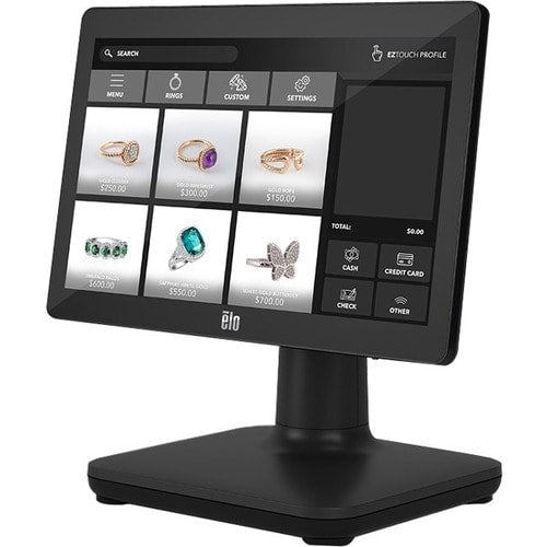 Elo EloPOS POS Terminal - Celeron G4900T - 4 GB DDR4 SDRAM - 128 GB SSD M.2/SATA