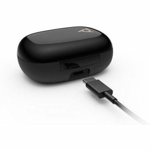 Auriculares Poly Voyager Free 20 negros + estuche de carga básico