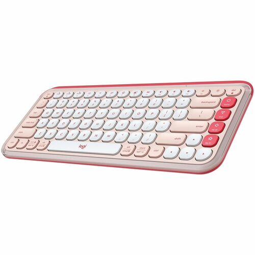CLAVIER LOGITECH POP ICON KEYS ROSE MULTI 4