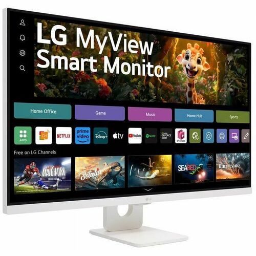 MYVIEW SMART MONITOR 32IN 32SR73U-W 3840X2160 VA 16:9 DISPLAY