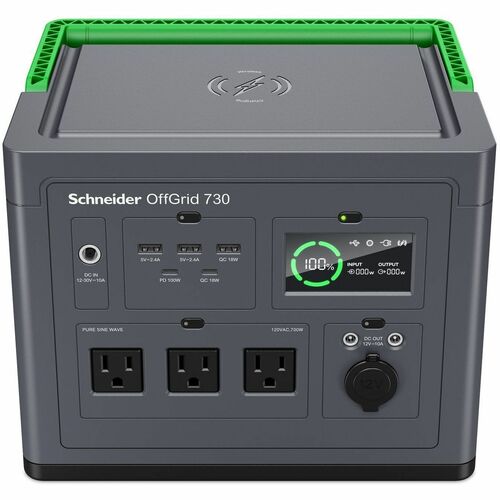 Centrale électrique portable hors réseau APC by Schneider Electric SCHNEIDER 730 700 W 120 V