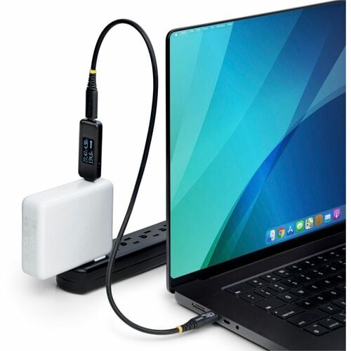 Testeur d'alimentation USB-C StarTech.com, multimètre bidirectionnel de tension/courant