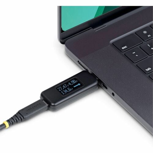 Testeur d'alimentation USB-C StarTech.com, multimètre bidirectionnel de tension/courant