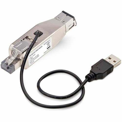 StarTech.com Gigabit Fiber to RJ45 Ethernet Media Converter Dongle, USB Powered, SMF/MMF