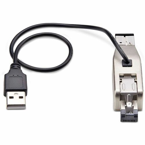 StarTech.com Gigabit Fiber to RJ45 Ethernet Media Converter Dongle, USB Powered, SMF/MMF