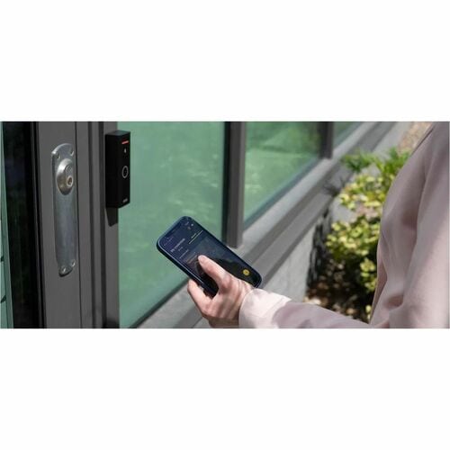 AXIS A4612 Network Bluetooth Reader - Black Indoor, Outdoor, Door - Radio-freque