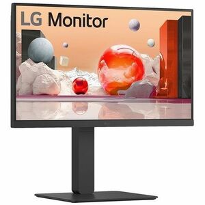 Écran IPS professionnel Full HD 24 pouces 24BA850-B avec port USB Type-C, noir