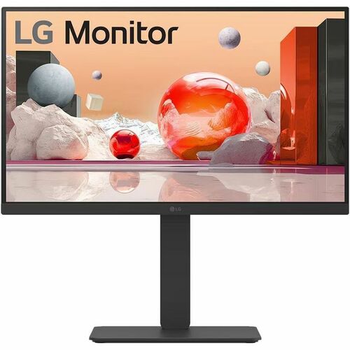 Écran IPS professionnel Full HD 24 pouces 24BA850-B avec port USB Type-C, noir