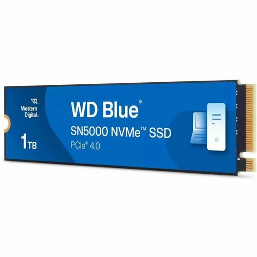 Unidad de estado sólido WD Blue de 1 TB con tecnología NVME SN5000.