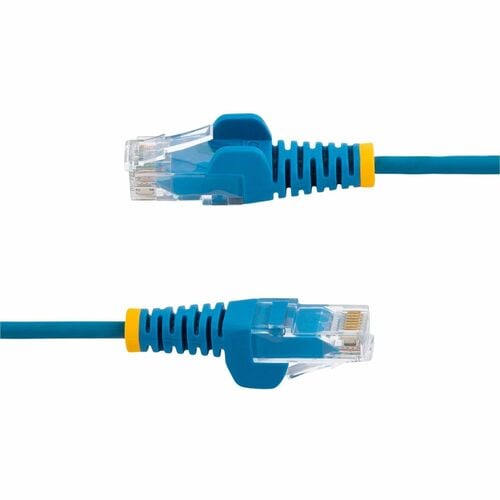 Cable Ethernet CAT6 delgado azul de 15 m de StarTech.com, RJ45 delgado sin enganches, UTP, LSZH,