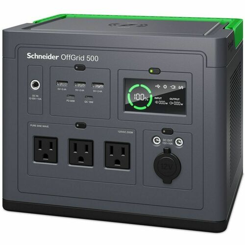 Centrale électrique portable hors réseau APC by Schneider Electric SCHNEIDER 500 120 V 517 Wh