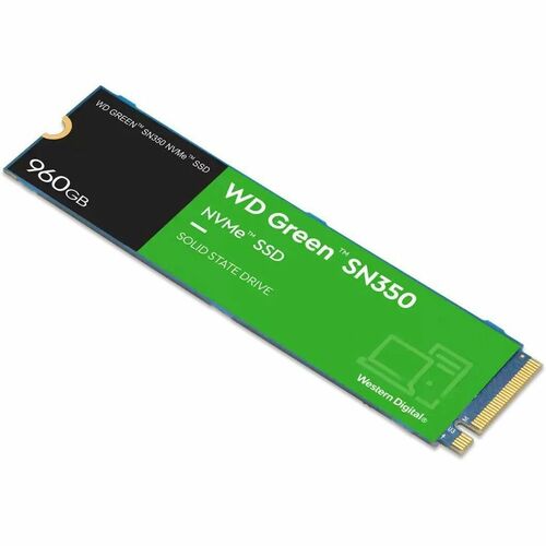 Unidad de estado sólido WD GREEN SN350 NVME de 960 GB.