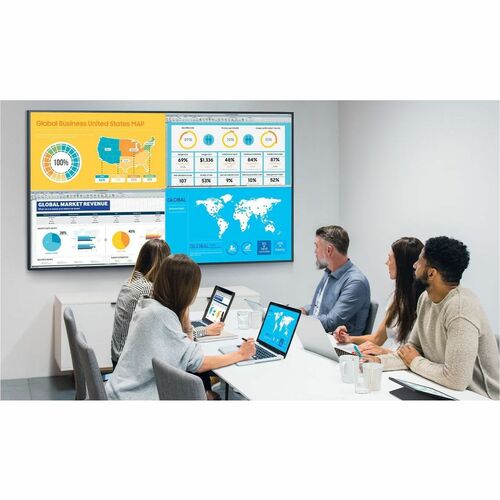Écran d'affichage UHD Samsung 98" QM98C - Écran LCD 98" - Alignement vertical (VA)