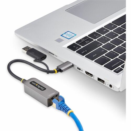 Adaptador USB-C a Ethernet de 2,5 GbE con convertidor USB-A de StarTech.com