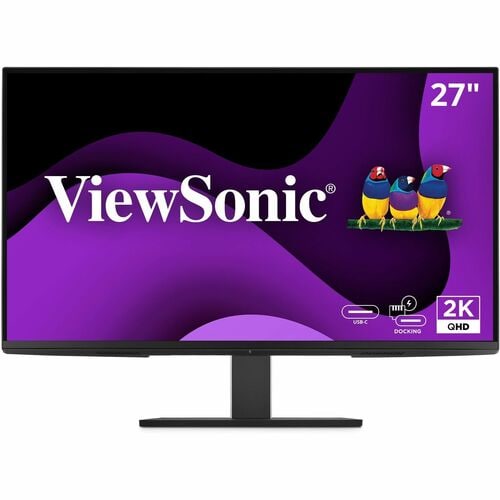 Moniteur ergonomique IPS 1440p avec station d'accueil 100 W USB-C RJ45 en guirlande